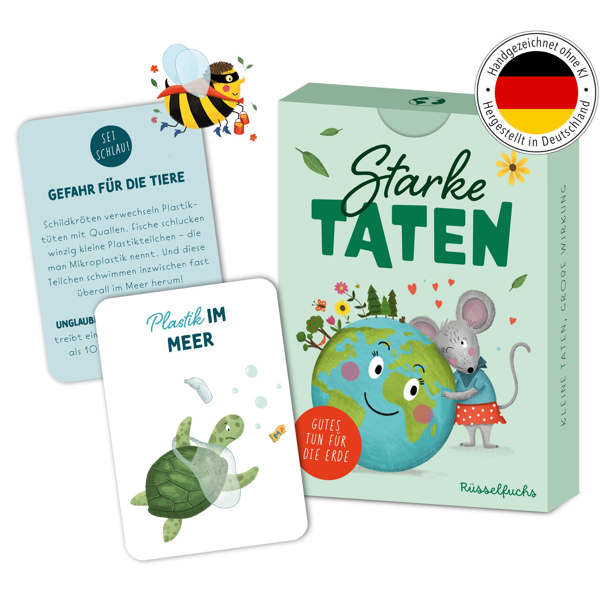 Starke Taten – Umweltkarten für Kinder
