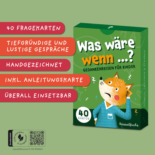 Was wäre wenn …? – Kartenspiel mit Gedankenreisen für Kinder