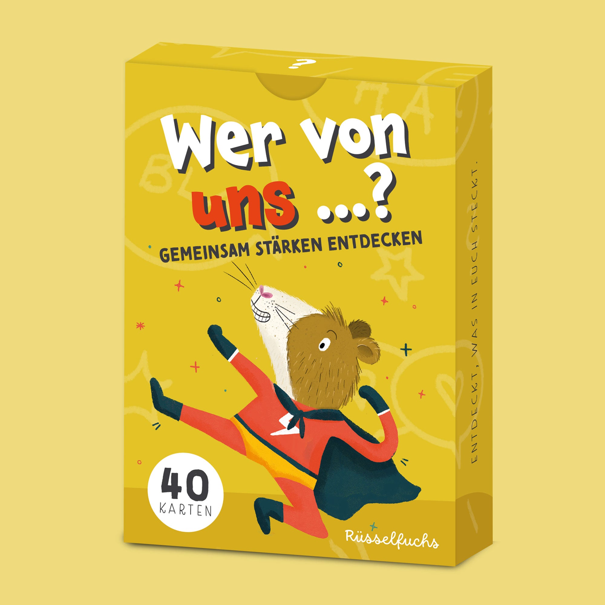 Wer von uns...? – Fragespiel für Kinder & Familien