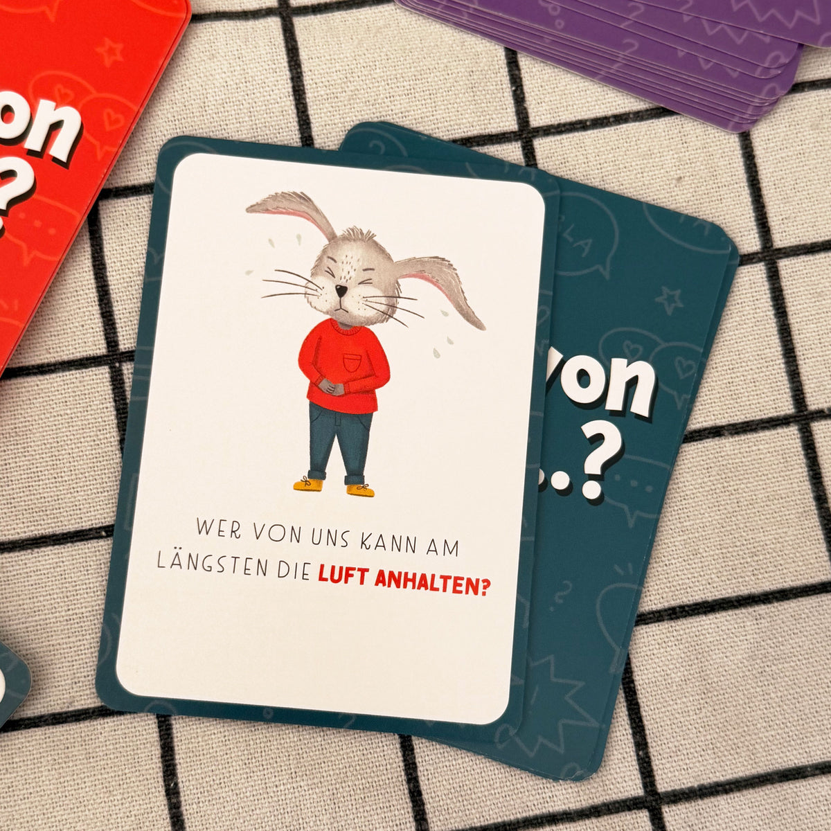 Wer von uns...? – Fragespiel für Kinder & Familien