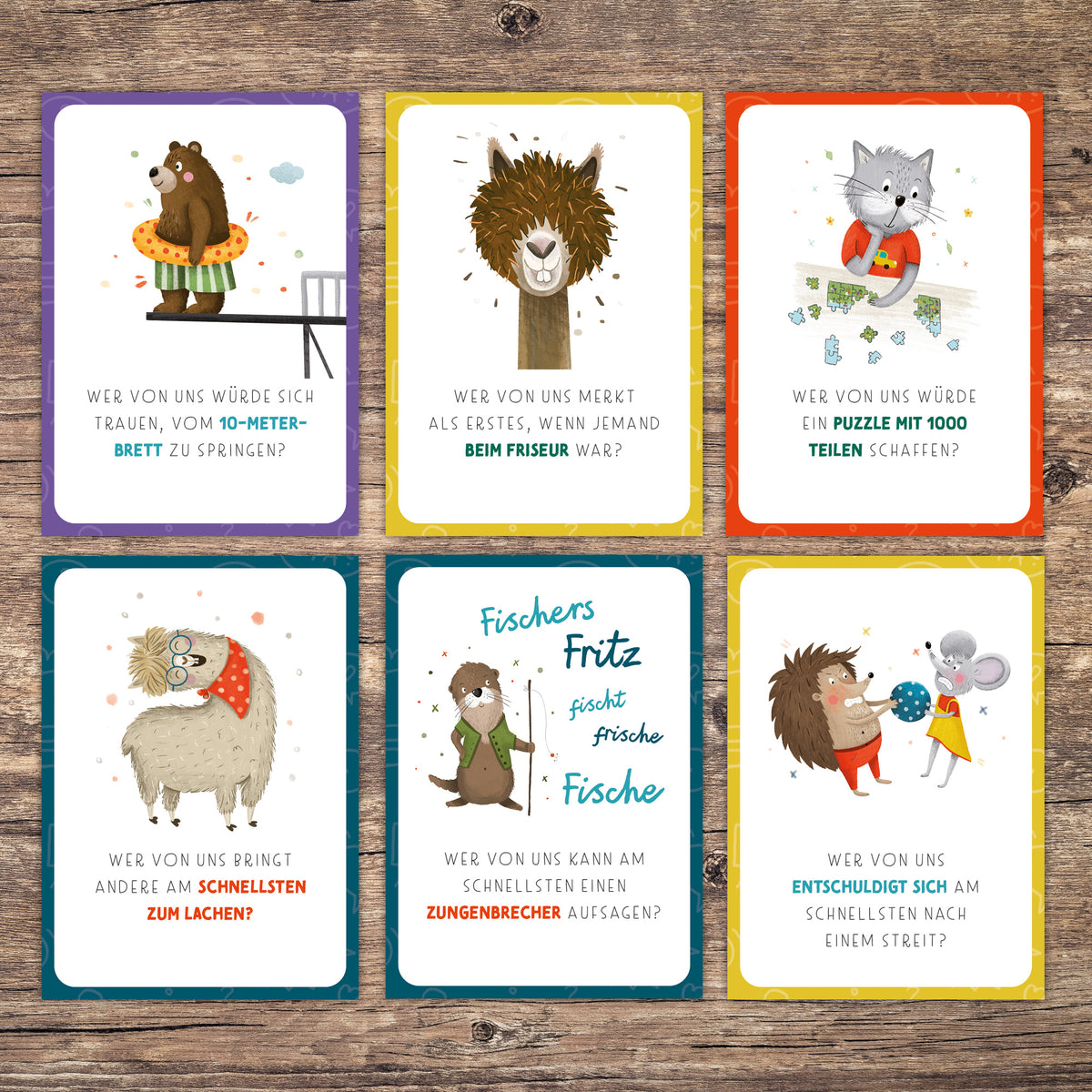 Wer von uns...? – Fragespiel für Kinder zum Ausdrucken | PDF Download