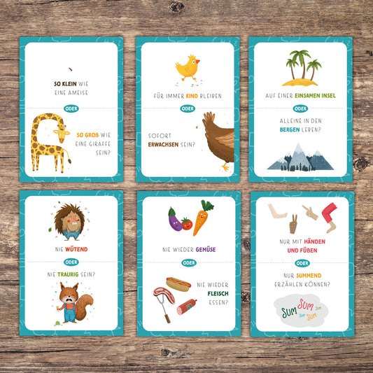 Würdest du lieber …? – Kartenspiel mit starken Fragen für Kinder | PDF Download