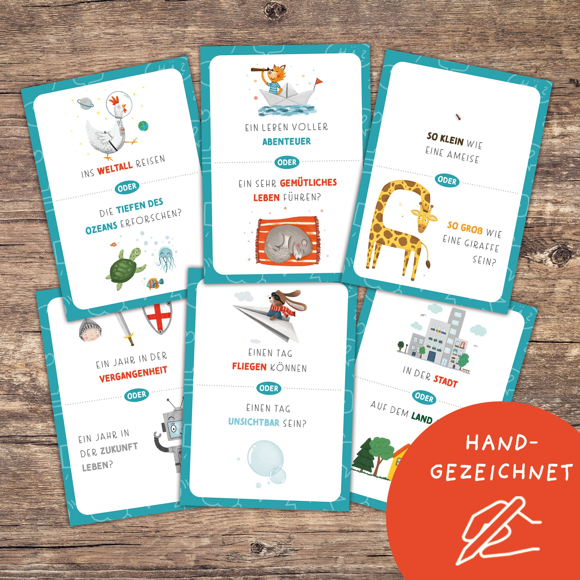 Würdest du lieber …? – Kartenspiel für Kinder | PDF Download